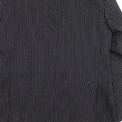 Mens UK Size 40 Tom English Regular Grey Suit Jacket