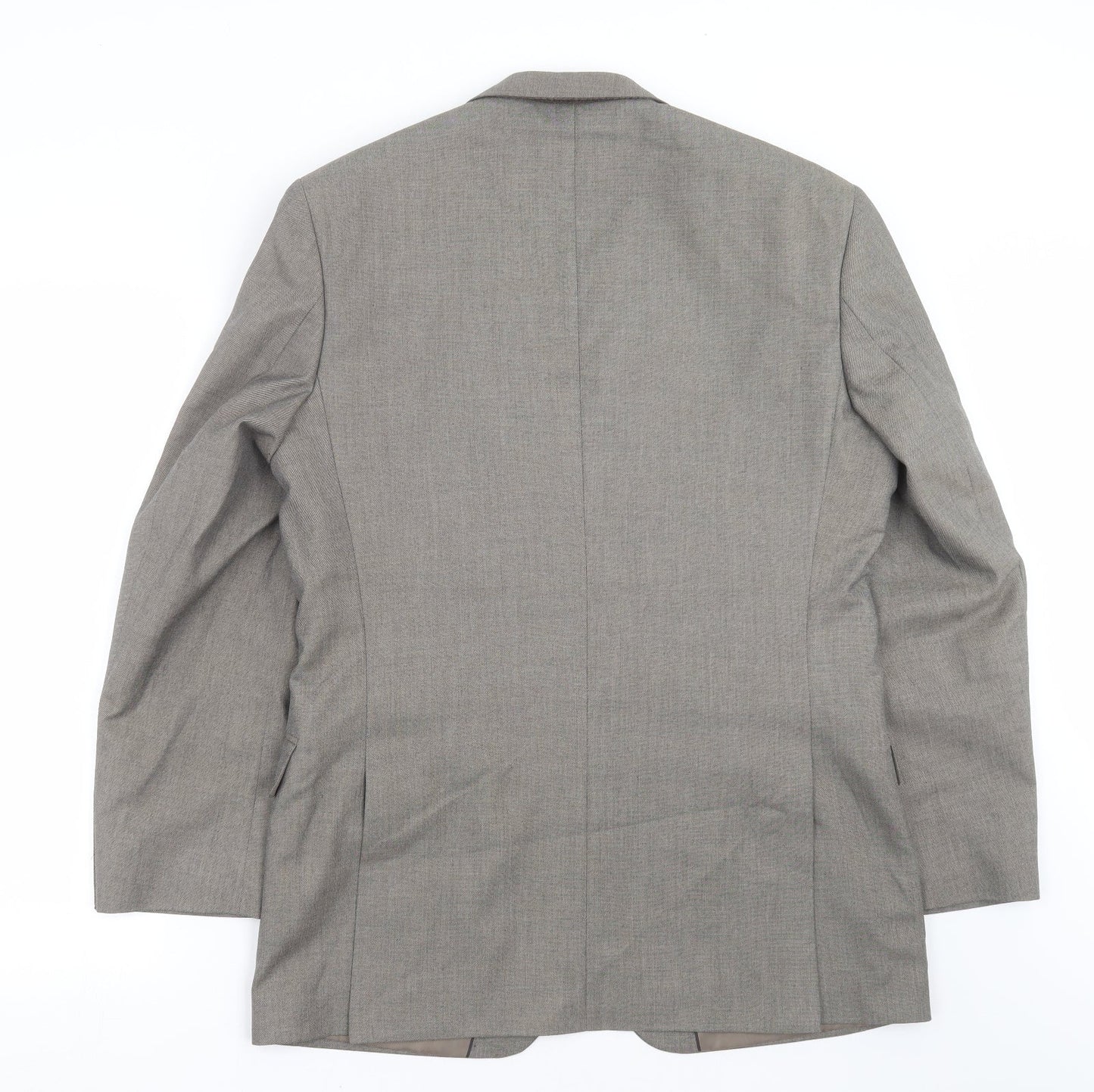 Mens UK Size 40 karl jackson Regular Grey Suit Jacket