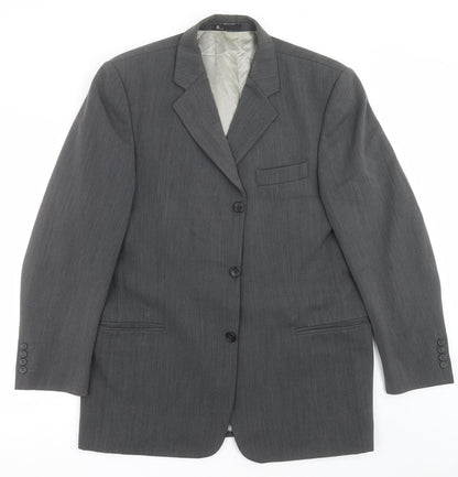 Mens UK Size 42 BHS Regular Grey Suit Jacket