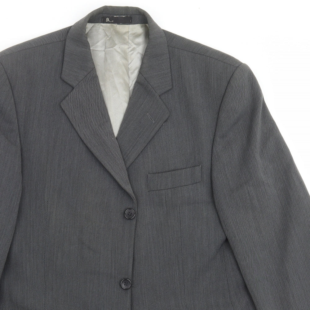 Mens UK Size 42 BHS Regular Grey Suit Jacket
