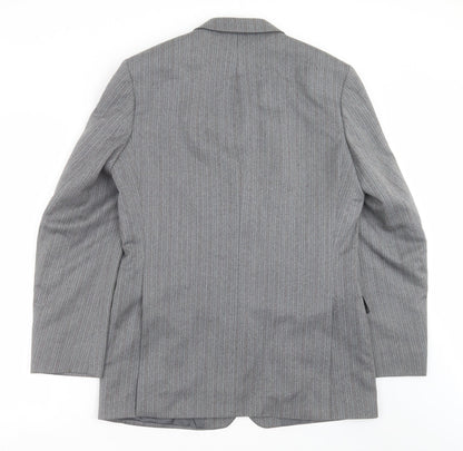 Mens UK Size 40 Marks and Spencer Regular Grey Suit Jacket