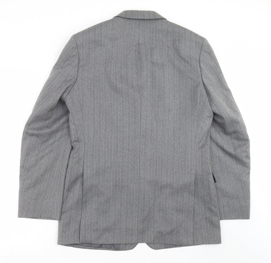 Mens UK Size 40 Marks and Spencer Regular Grey Suit Jacket
