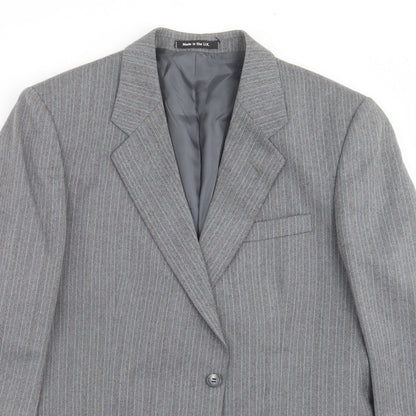 Mens UK Size 40 Marks and Spencer Regular Grey Suit Jacket