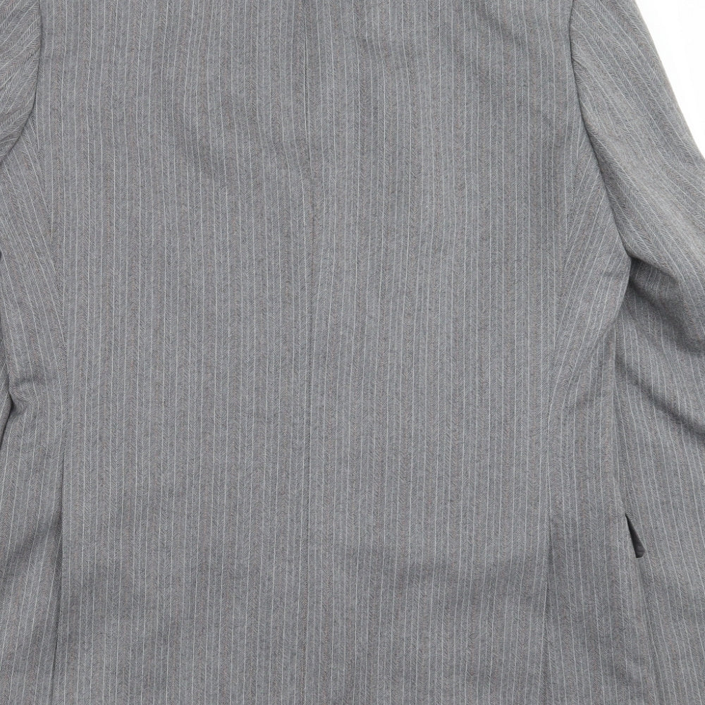 Mens UK Size 40 Marks and Spencer Regular Grey Suit Jacket
