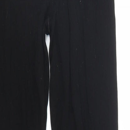 Womens UK Size 10 PRETTYLITTLETHING  Carrot Black Leggings
