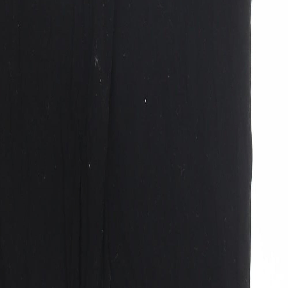 Womens UK Size 10 PRETTYLITTLETHING  Carrot Black Leggings