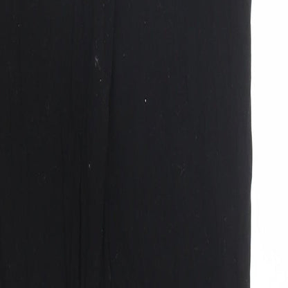 Womens UK Size 10 PRETTYLITTLETHING  Carrot Black Leggings