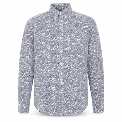 Mens UK Size S Gap Blue  Button-Up Long Sleeve Casual Shirt