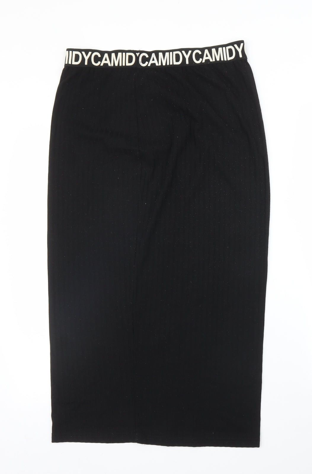 Camidy Womens Black   Straight & Pencil Skirt Size M