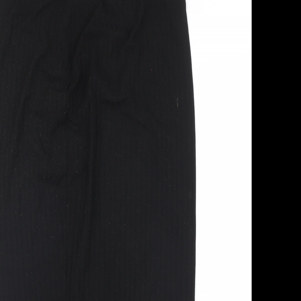 Camidy Womens Black   Straight & Pencil Skirt Size M