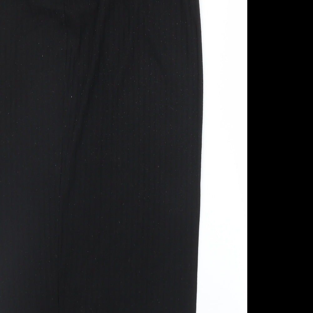 Camidy Womens Black   Straight & Pencil Skirt Size M