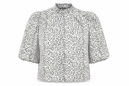 Womens UK Size 14 AX Beige Basic Blouse