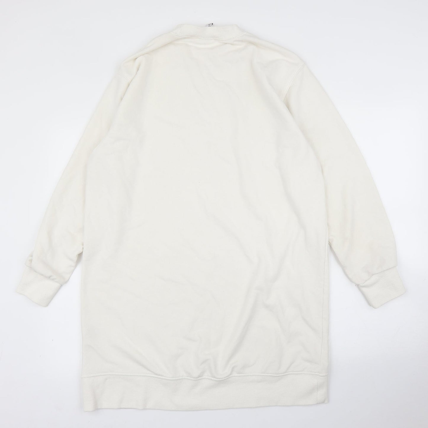 Womens UK Size M H&M White Pullover Jumper