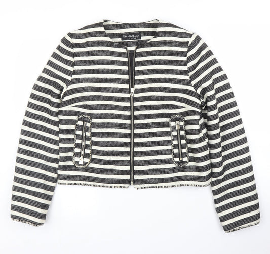 Womens UK Size 12 Miss Selfridge Black Jacket