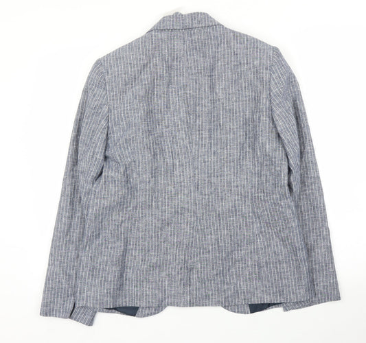 Womens UK Size 12 BM Regular Blue Blazer