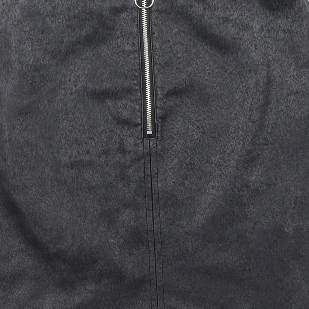 Primark Womens Black   A-Line Skirt Size 8