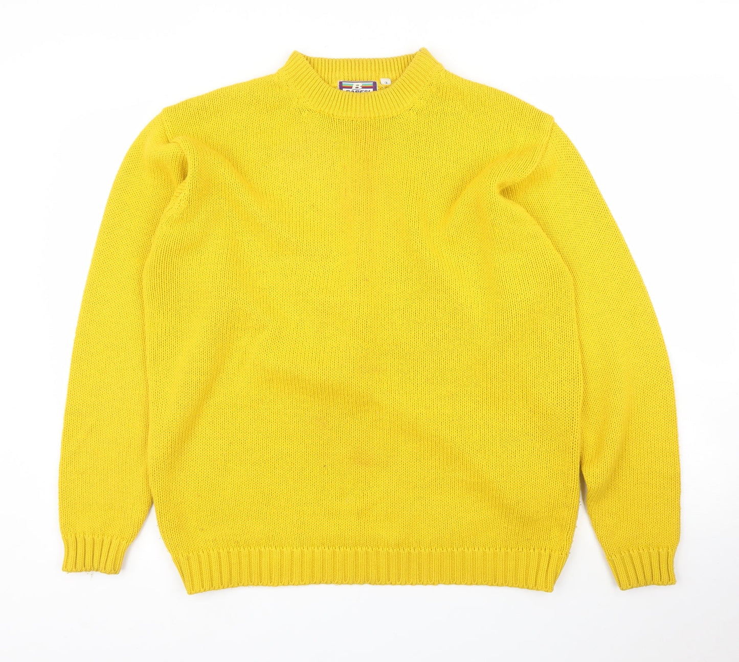 Baresi Womens Yellow   Pullover Jumper Size L