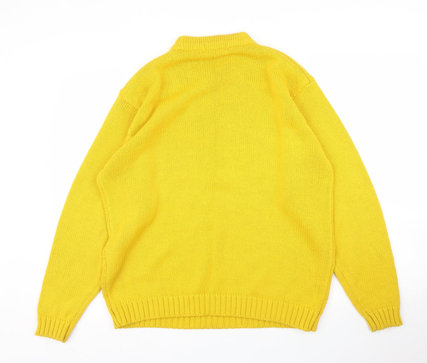 Baresi Womens Yellow   Pullover Jumper Size L