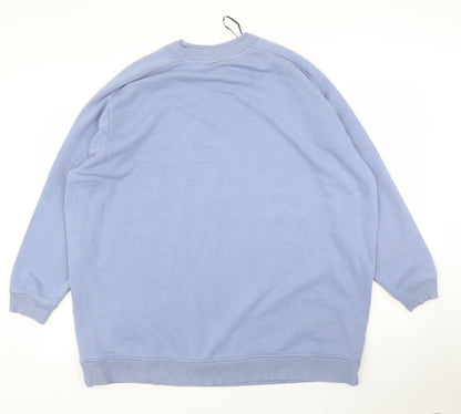 Monkl Mens Blue   Pullover Jumper Size M