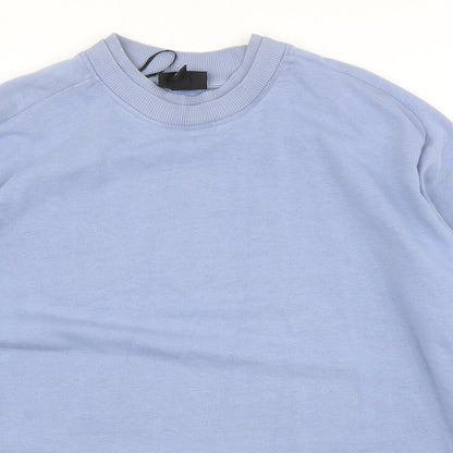 Monkl Mens Blue   Pullover Jumper Size M