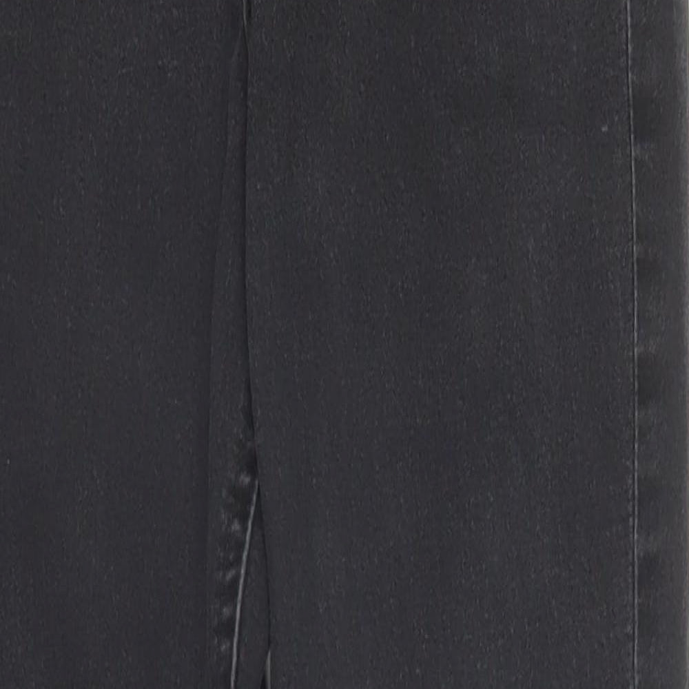 M&S Womens Black  Denim Skinny Jeans Size 8 L26 in