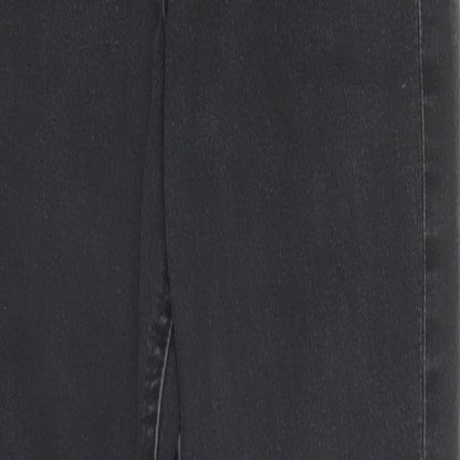 M&S Womens Black  Denim Skinny Jeans Size 8 L26 in