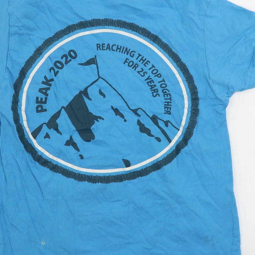 Roly Boys Blue   Basic T-Shirt Size S