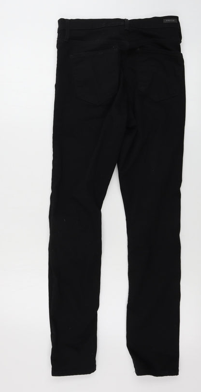 Womens UK Size 28 in denim Regular Fit Skinny Black Jeans