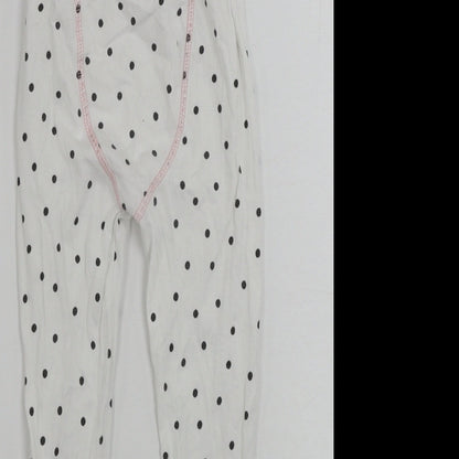 TU Girls White   Sweatpants Trousers Size 2-3 Years
