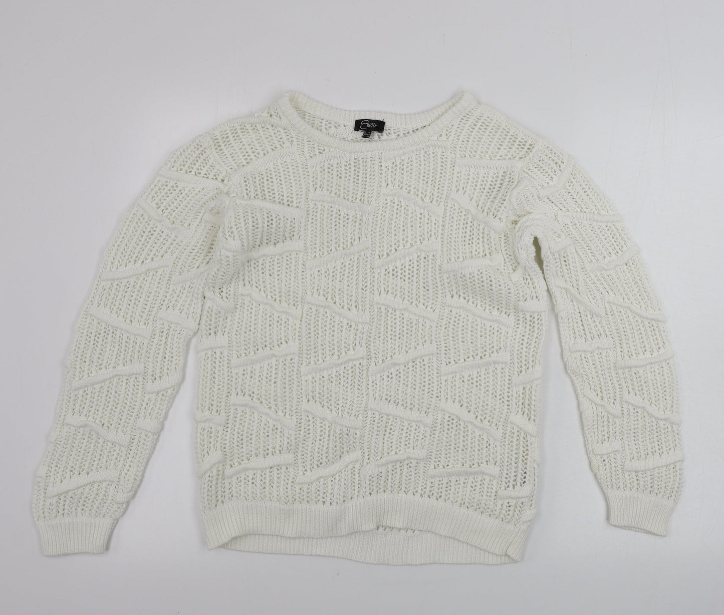 Womens UK Size 16 Emreco Grey Pullover Jumper