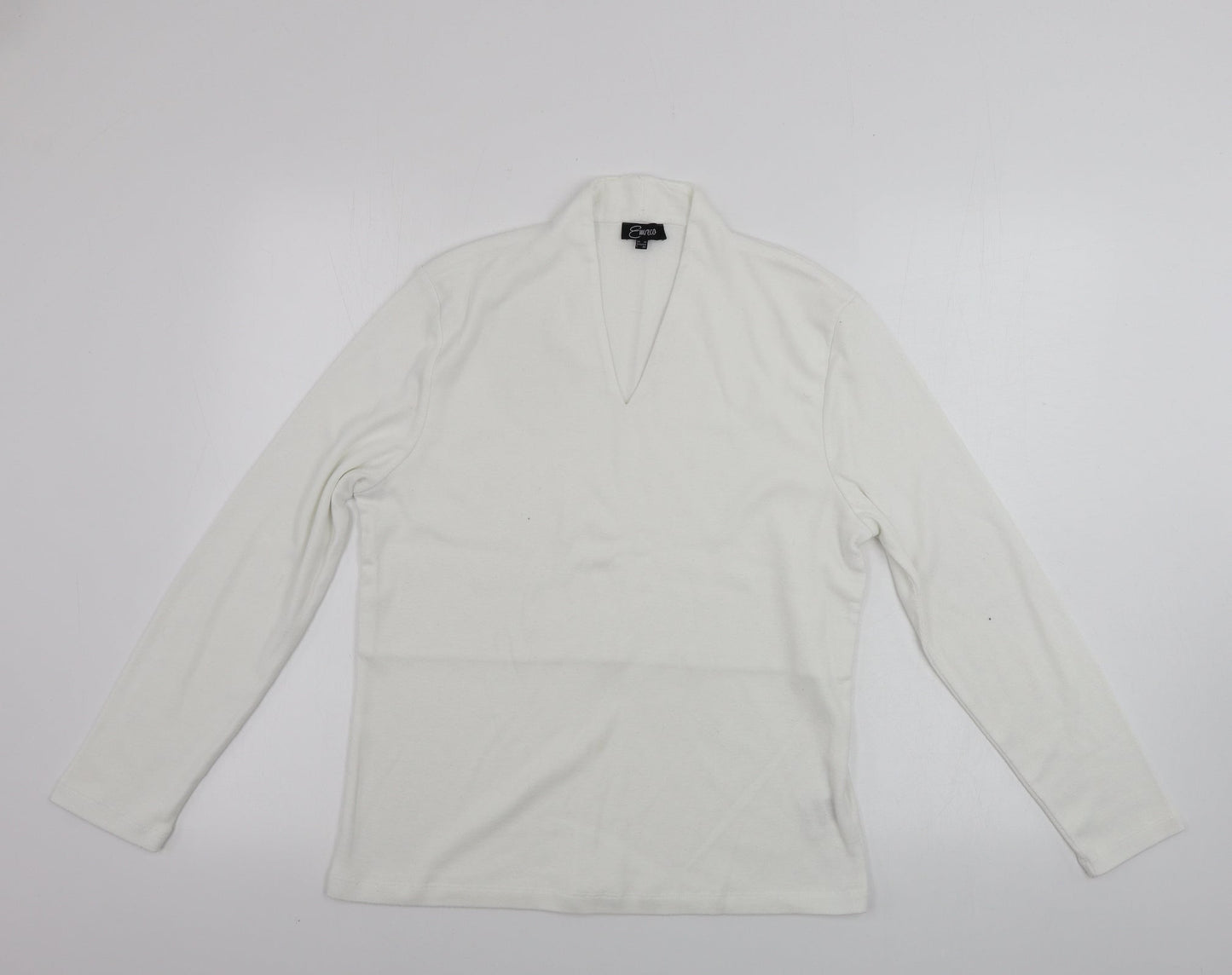 Womens UK Size 18 Emreco Ivory Pullover Jumper