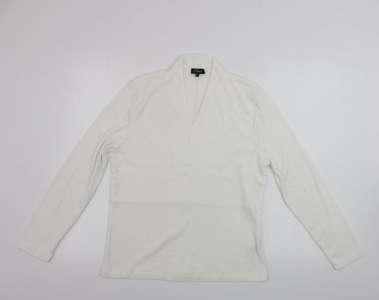 Womens UK Size 18 Emreco Ivory Pullover Jumper