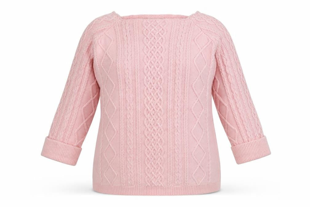 Womens UK Size M TRU Pink Pullover Jumper