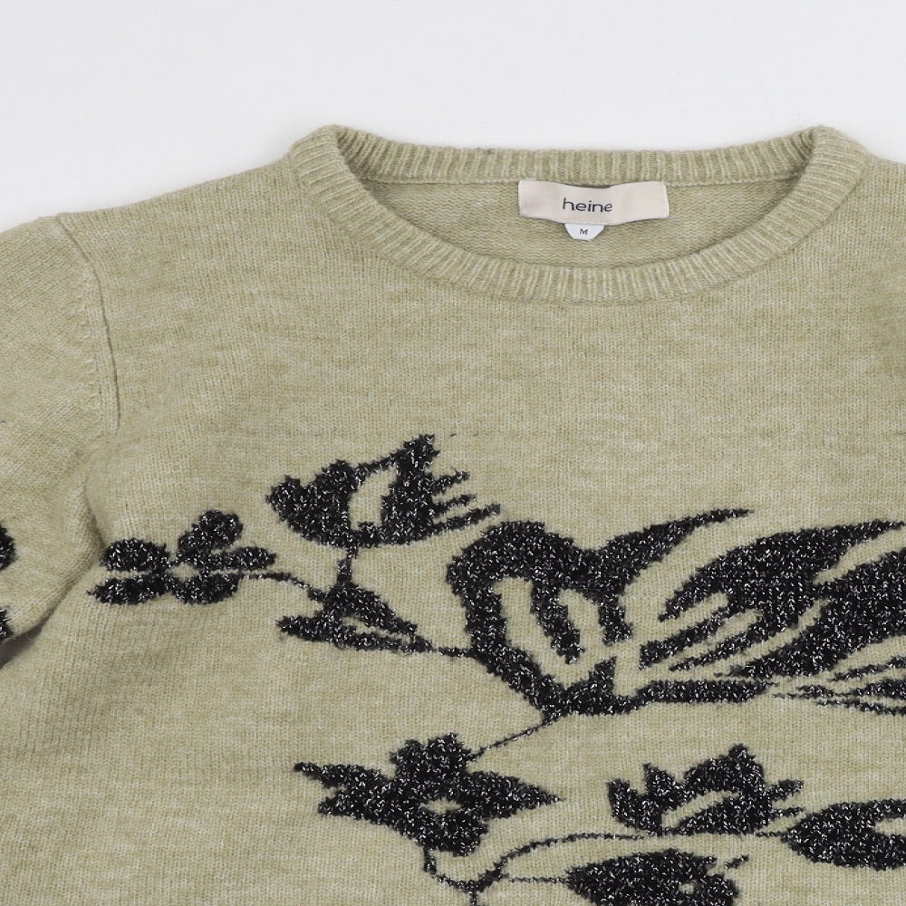 Womens UK Size M HEINE Beige Pullover Jumper