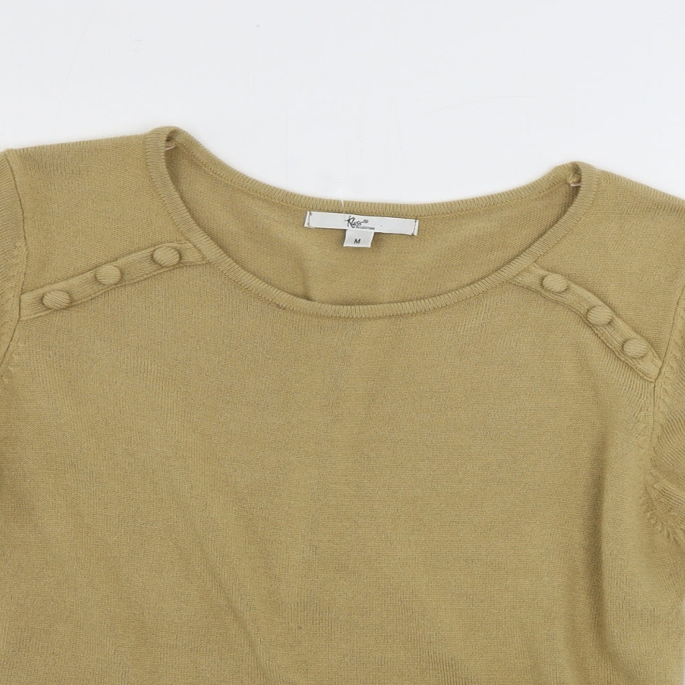 Womens UK Size M Klass Beige Pullover Jumper