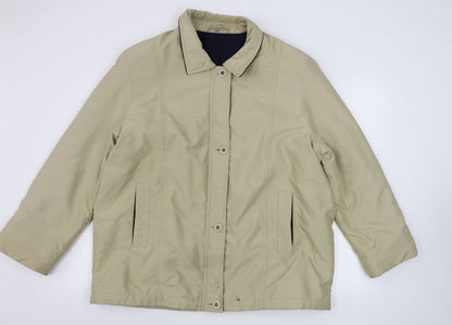 Womens UK Size 20 Preworn Beige Jacket