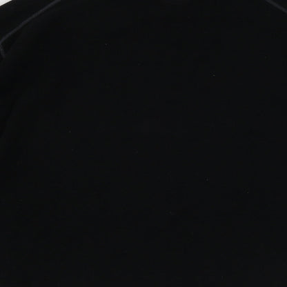 Preworn  Mens Black   Henley Jumper Size S