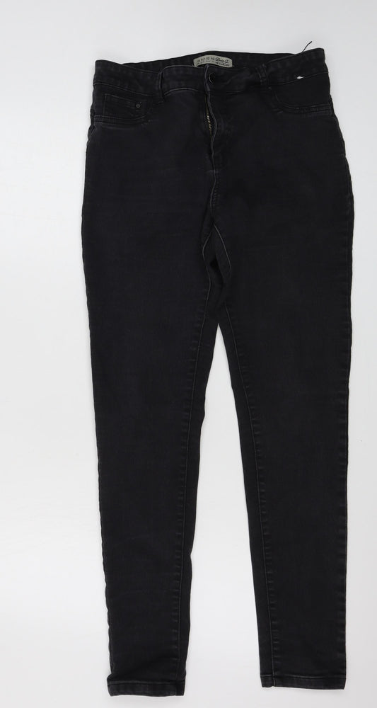 denim co Womens Black   Skinny Jeans Size 12 L24 in