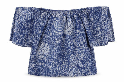 Womens UK Size 10 New Look Blue Basic Blouse