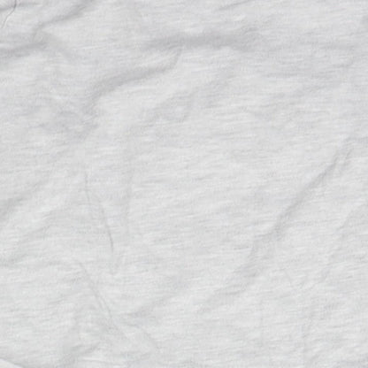Brand and care label for Primark boys’ grey basic t-shirt, size 2-3, years