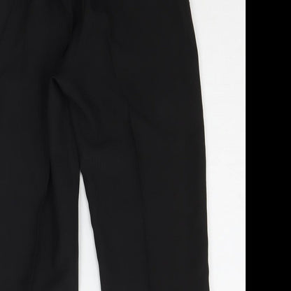 St Chiman Girls Black   Chino Trousers Size 4 Years