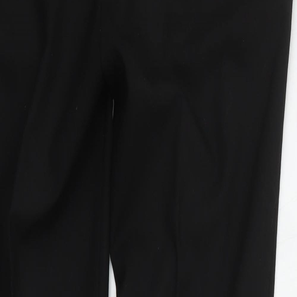 Womens UK Size 28 in ASOS Regular Fit  Black Trousers