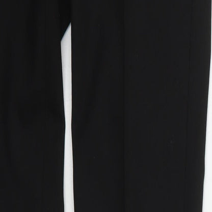 Womens UK Size 28 in ASOS Regular Fit  Black Trousers