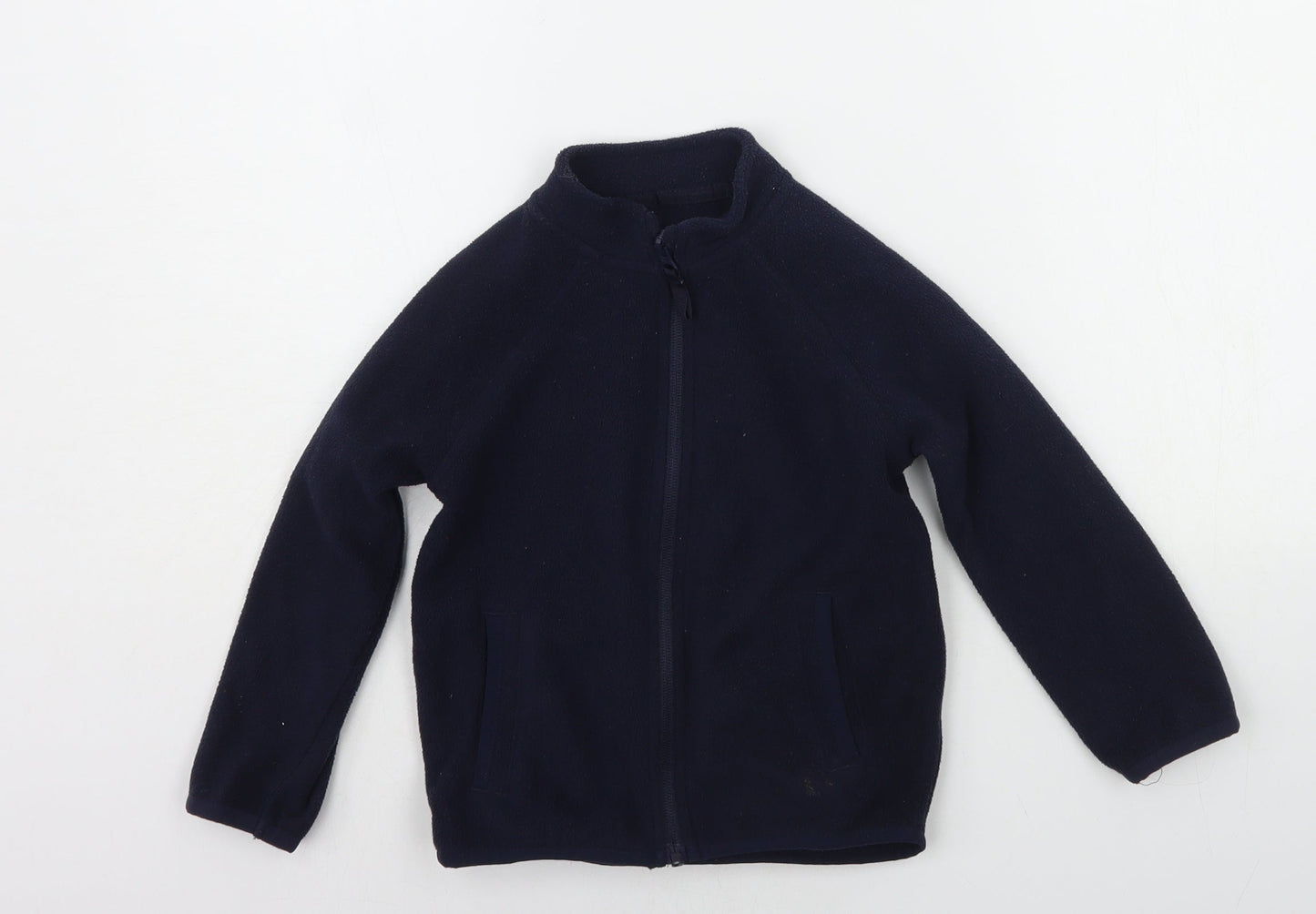 st bernard Girls Blue   Full Zip Jumper Size 4 Years