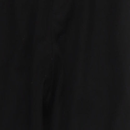 F&F Boys Black   Chino Trousers Size 7-8 Years