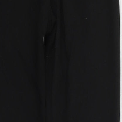 F&F Boys Black   Chino Trousers Size 7-8 Years
