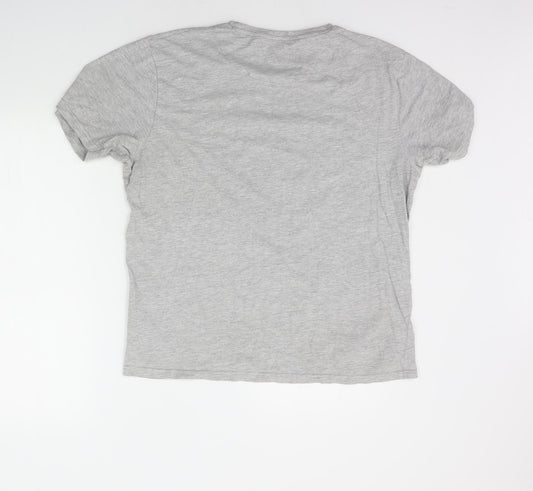 Lee Cooper Mens Grey    T-Shirt Size XL