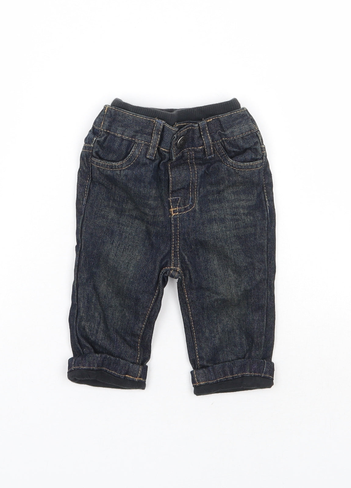 Early days Boys Blue   Cargo Jeans Size 3-6 Months