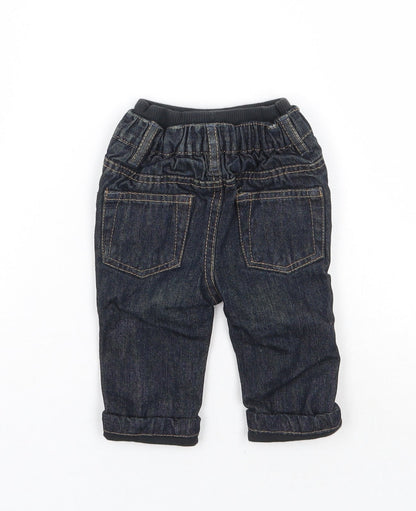 Early days Boys Blue   Cargo Jeans Size 3-6 Months