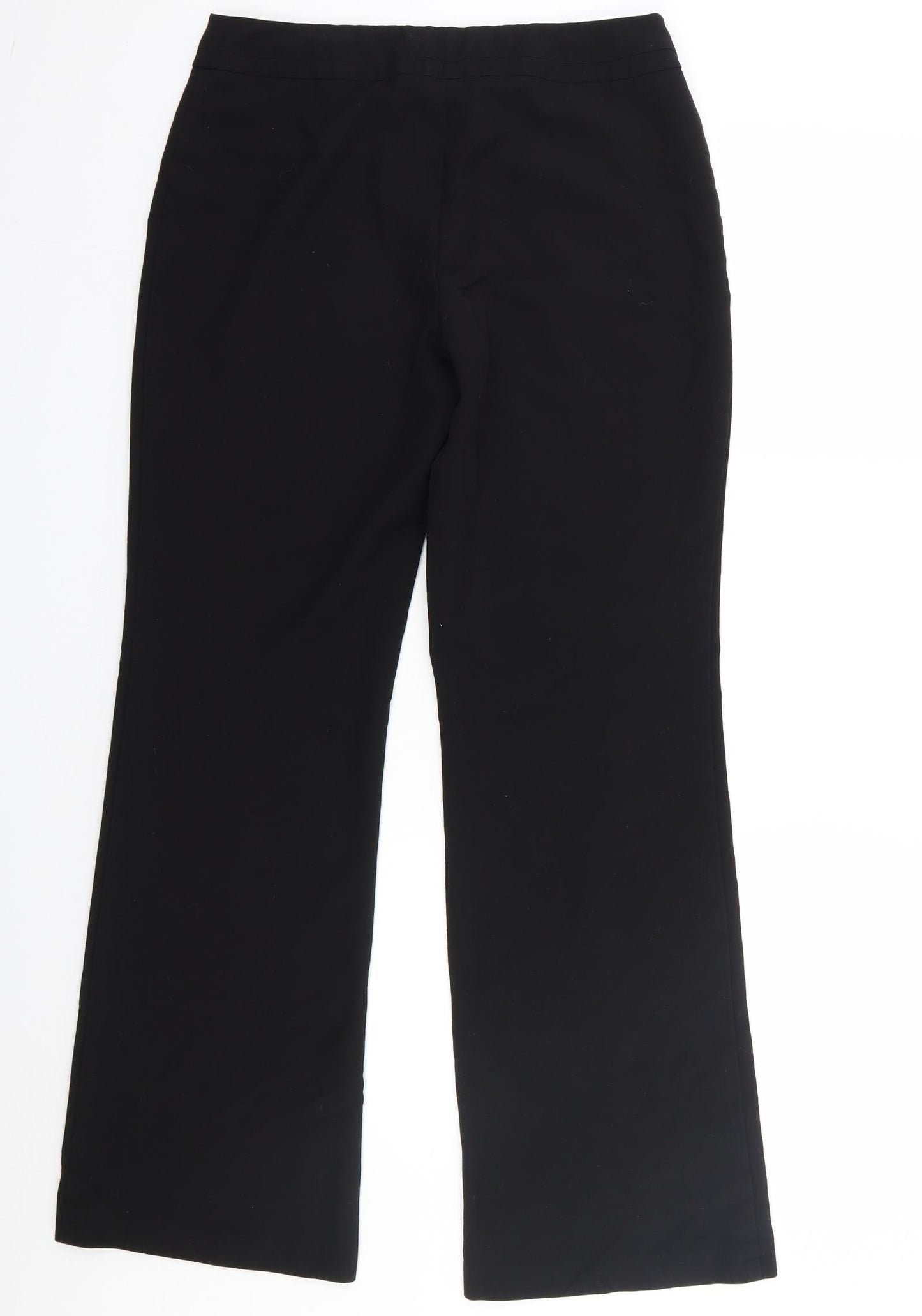 F&F Womens Black   Trousers  Size 10 L31 in
